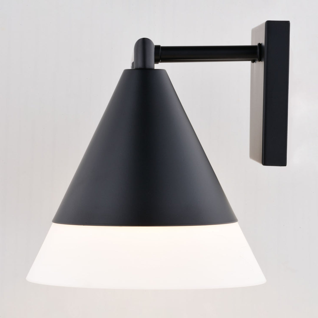 25.25-In. 3 Light Vanity Matte Black