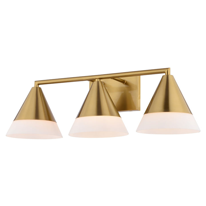 25.25-In. 3 Light Vanity Harvest Gold by Vaxcel International