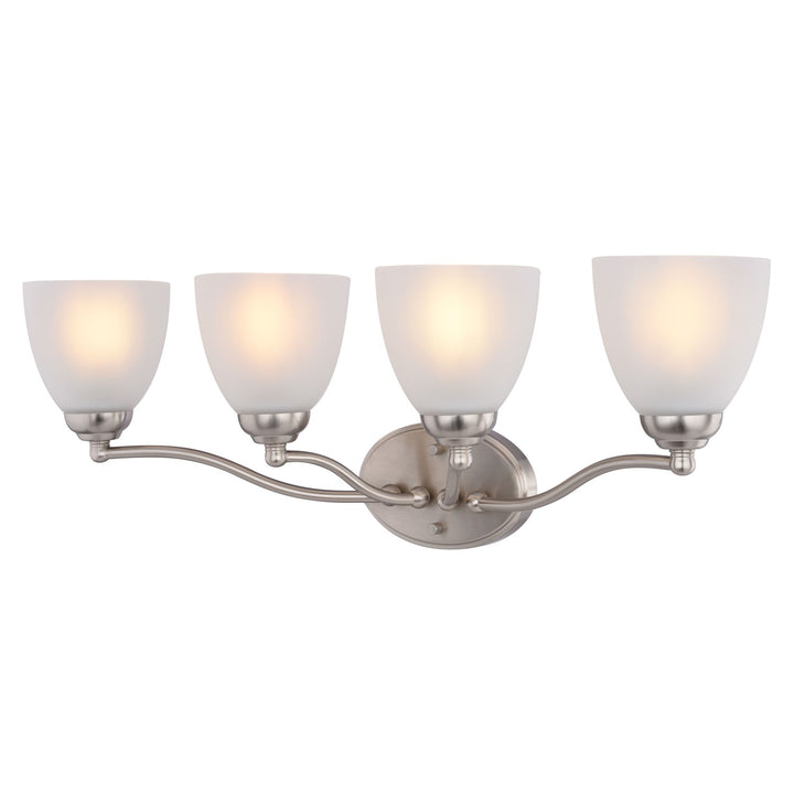 28-In. W 4 Light Vanity Satin Nickel by Vaxcel International