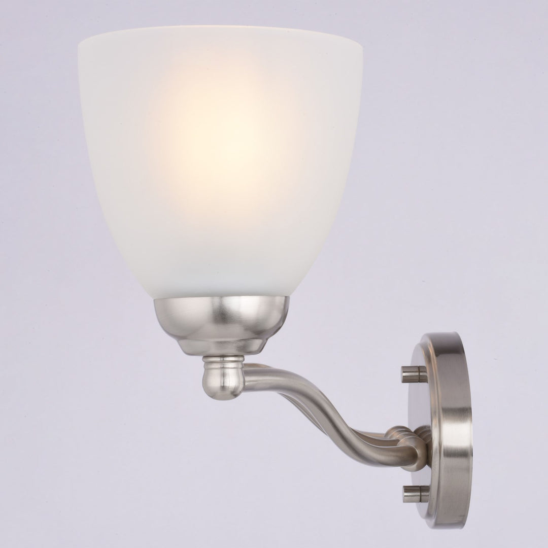 28-In. W 4 Light Vanity Satin Nickel