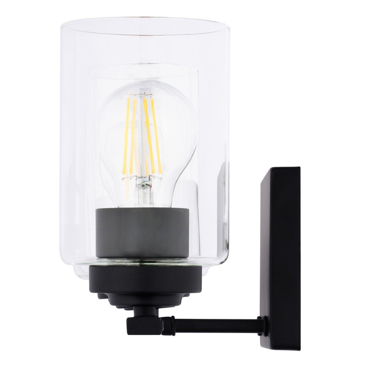 20-In. W 3 Light Vanity Matte Black