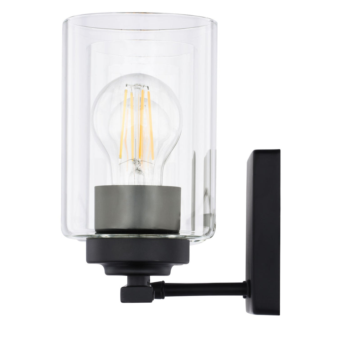 27.5-In. W 4 Light Vanity Matte Black