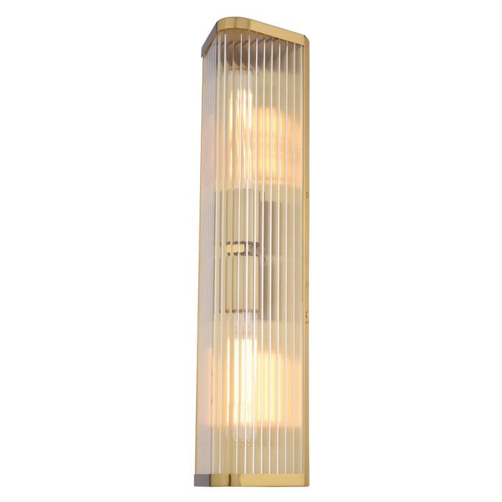 22-In. H 2 Light Wall Light Antique Gold by Vaxcel International