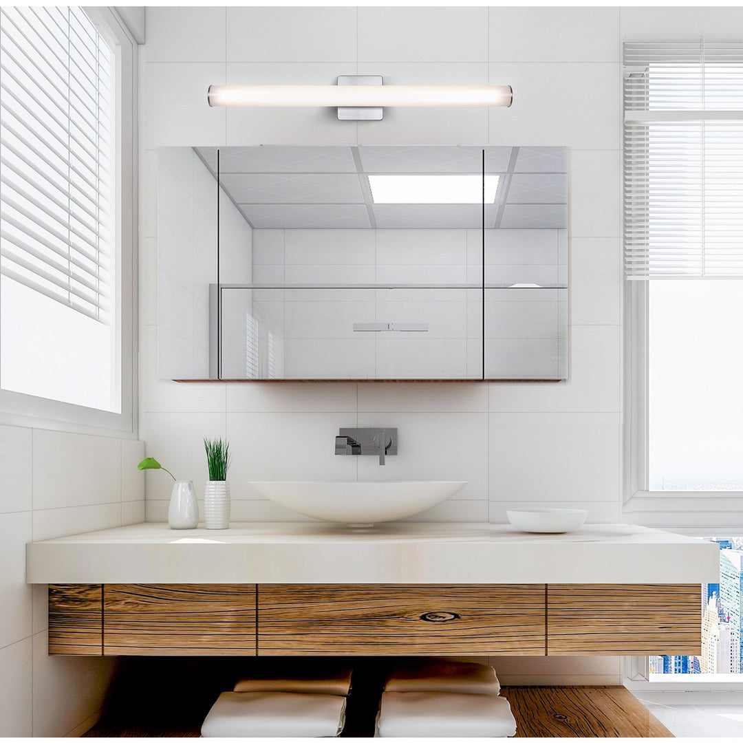 1 Light Brushed Nickel Vanity