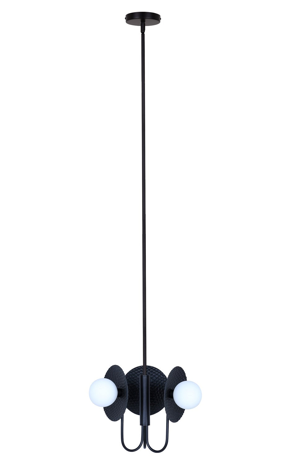 3 Light Black Chandelier