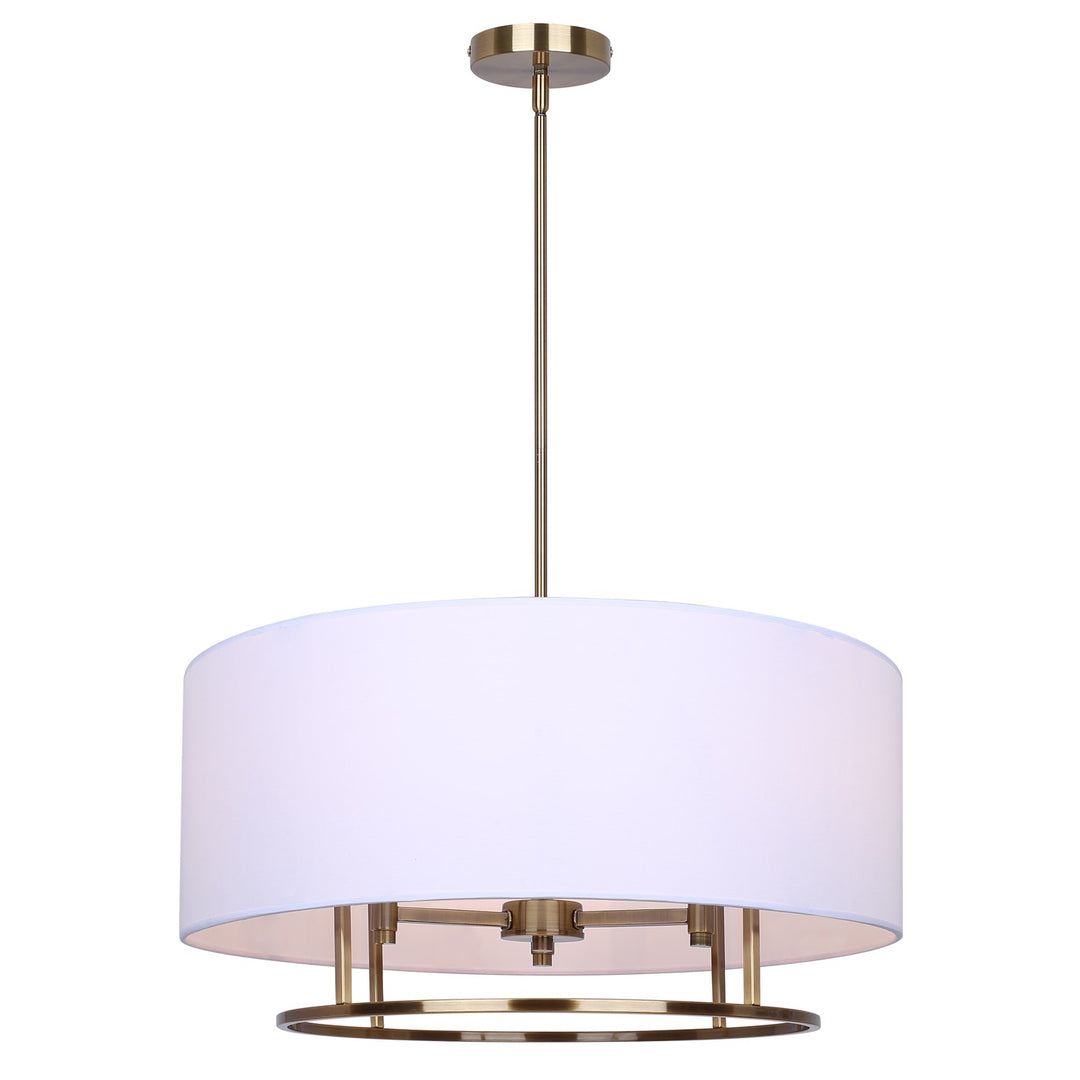 3 Light Gold Chandelier by Canarm