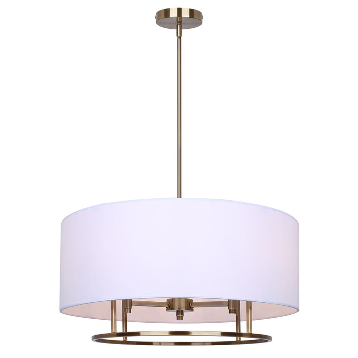 3 Light Gold Chandelier by Canarm