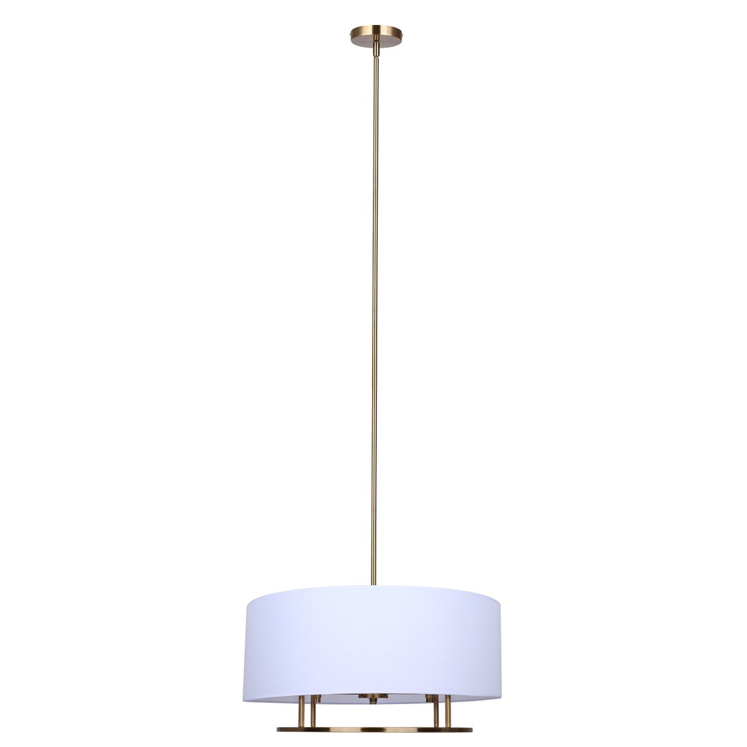 3 Light Gold Chandelier