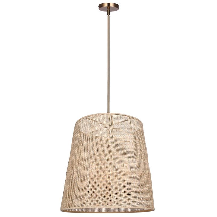 3 Light Black Chandelier by Canarm