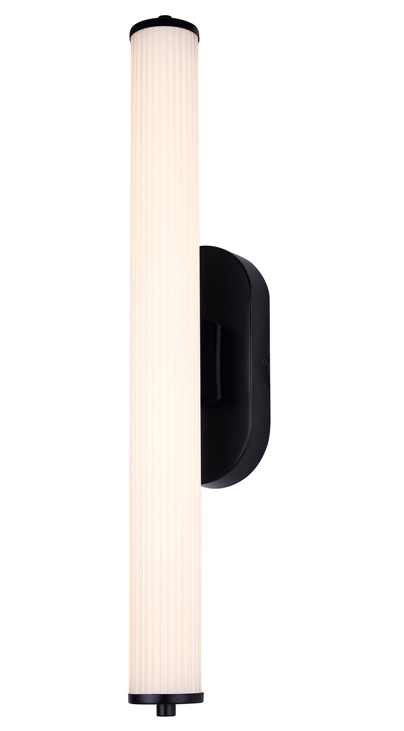 1 Light Black Sconce by Canarm
