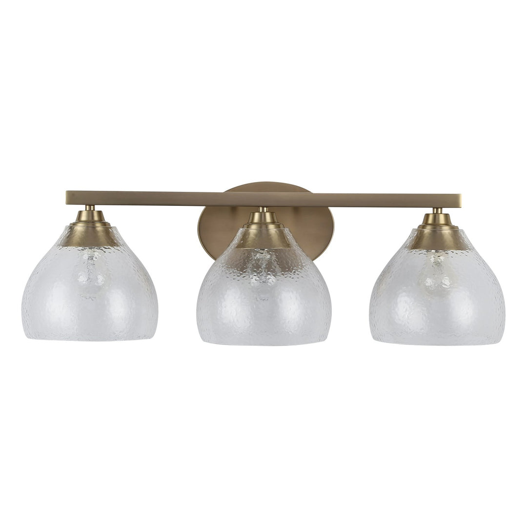 Bcb 3 Light Bath Vanity In Brushed Champagne Bronze by Golden