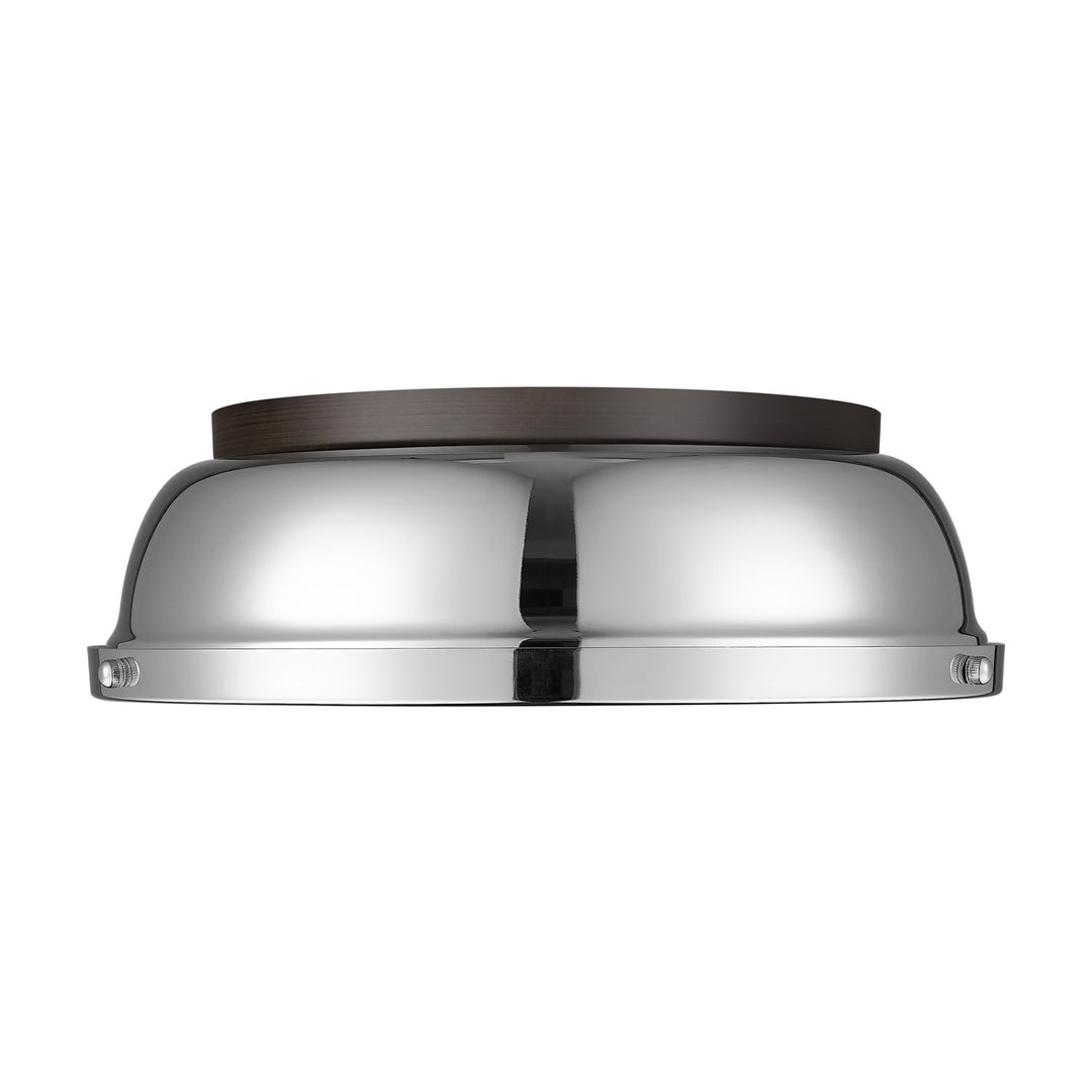 3-Light Bath Vanity In Rubbed Bronze With Pewter by Golden