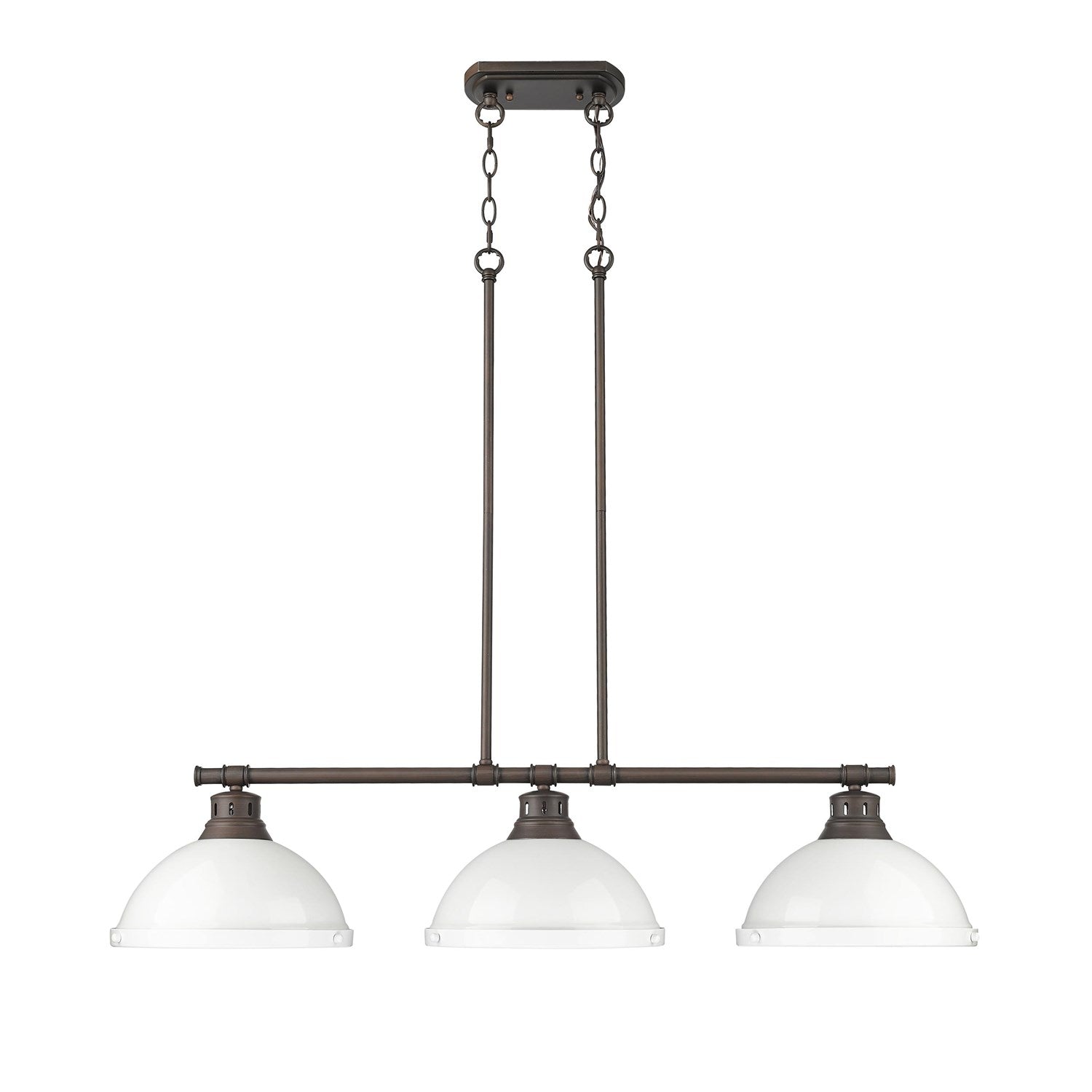 Calypso 3 Light Flush Mount In Matte Black With Matte Black Shade by Golden