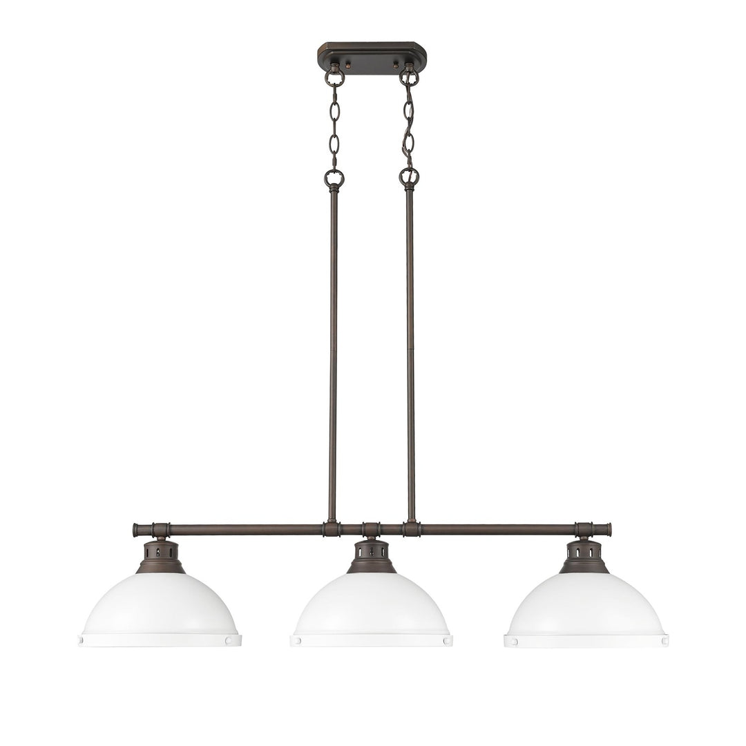 Calypso 5 Light Pendant In Matte Black With Matte Black Shade by Golden