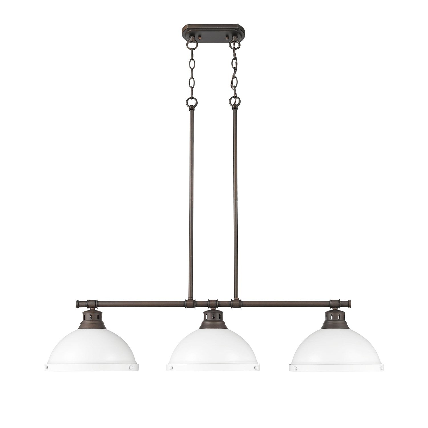Calypso 5 Light Pendant In Matte Black With Matte Black Shade by Golden