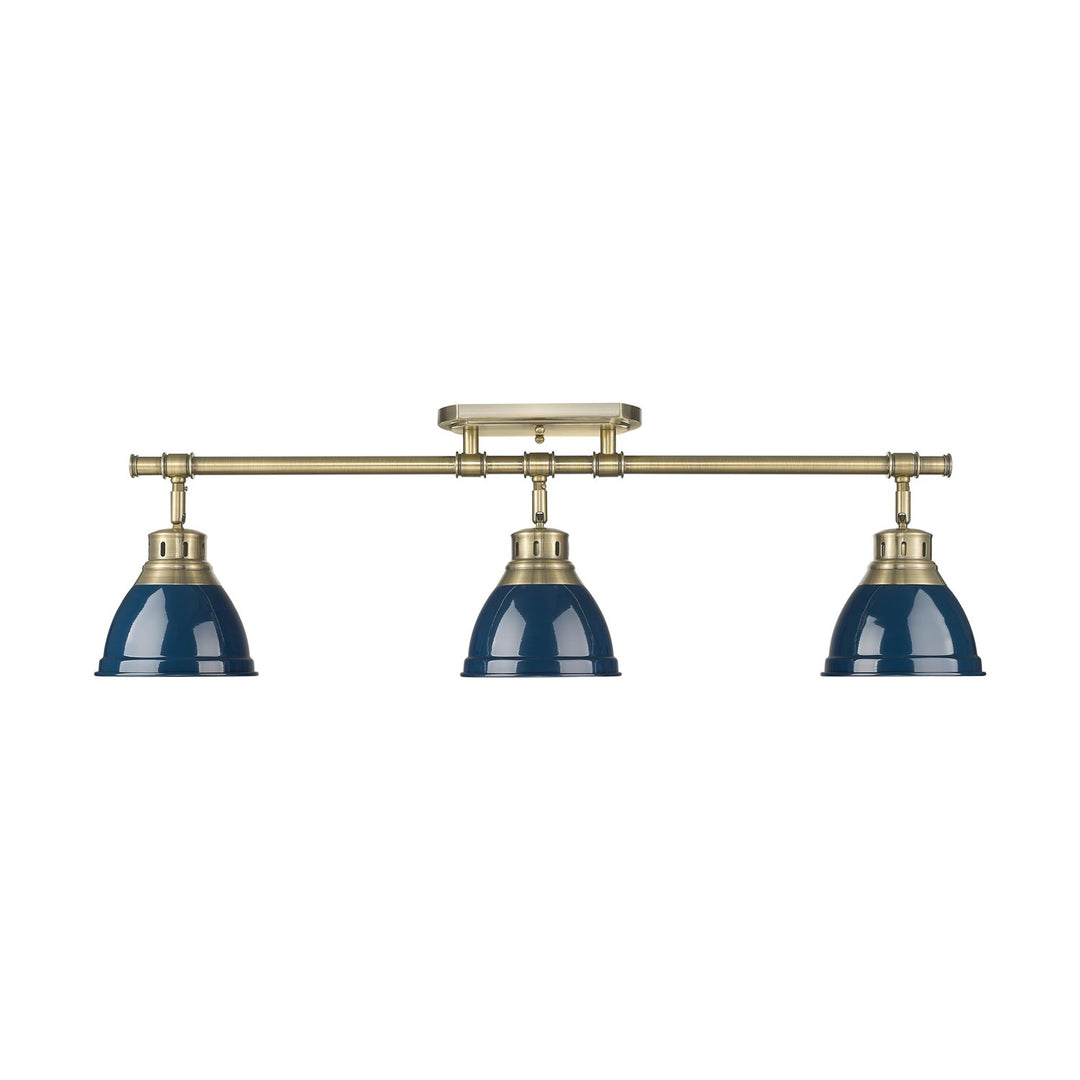 Shepard 1-Light Wall Sconce In Modern Brass With Matte White by Golden