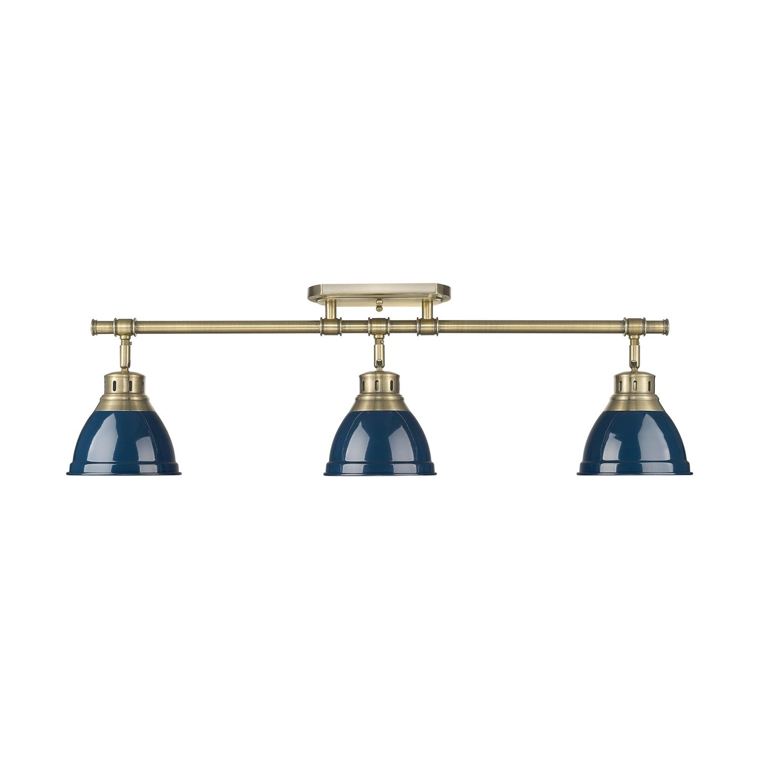 Shepard 1-Light Wall Sconce In Modern Brass With Matte White by Golden