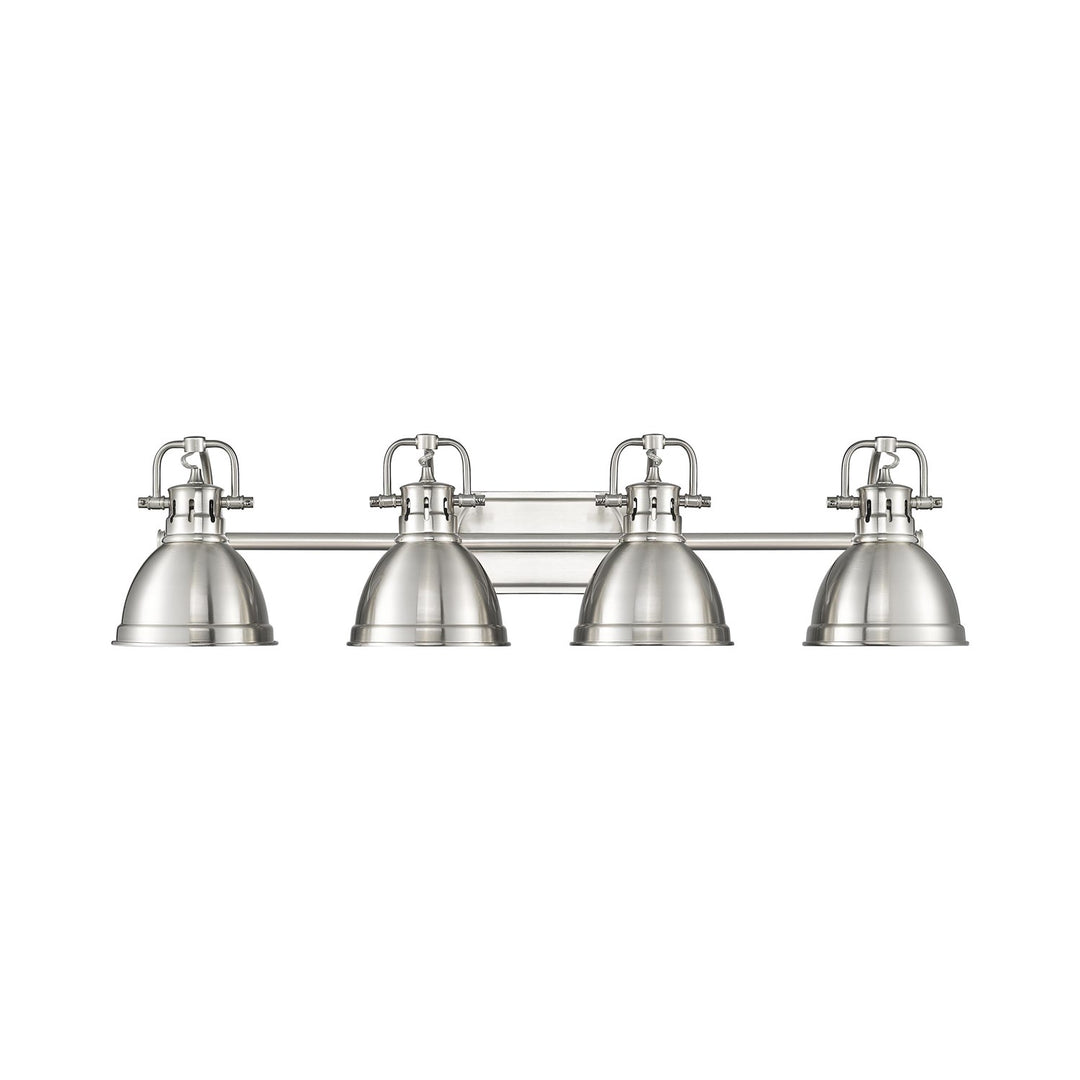4-Light Bath Vanity In Pewter With Pewter by Golden