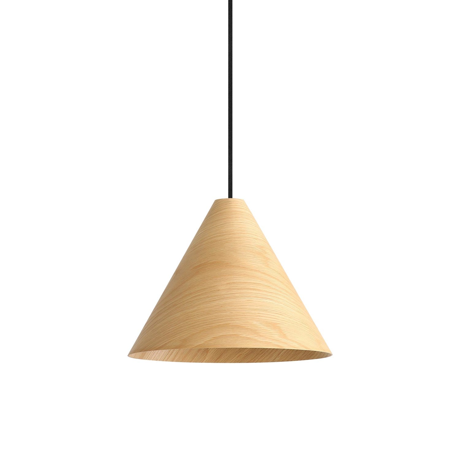 1-Light Pendant In Light Walnut by Golden