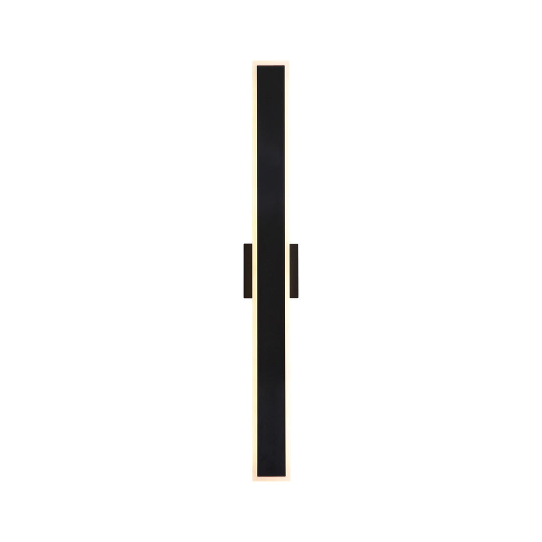Led 36" Wall Sconce - Outdoor In Sand Black by Golden