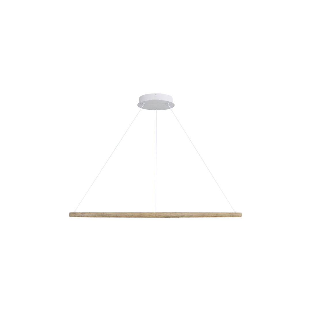 35" Led Ring Chandelier In Walnut by Golden