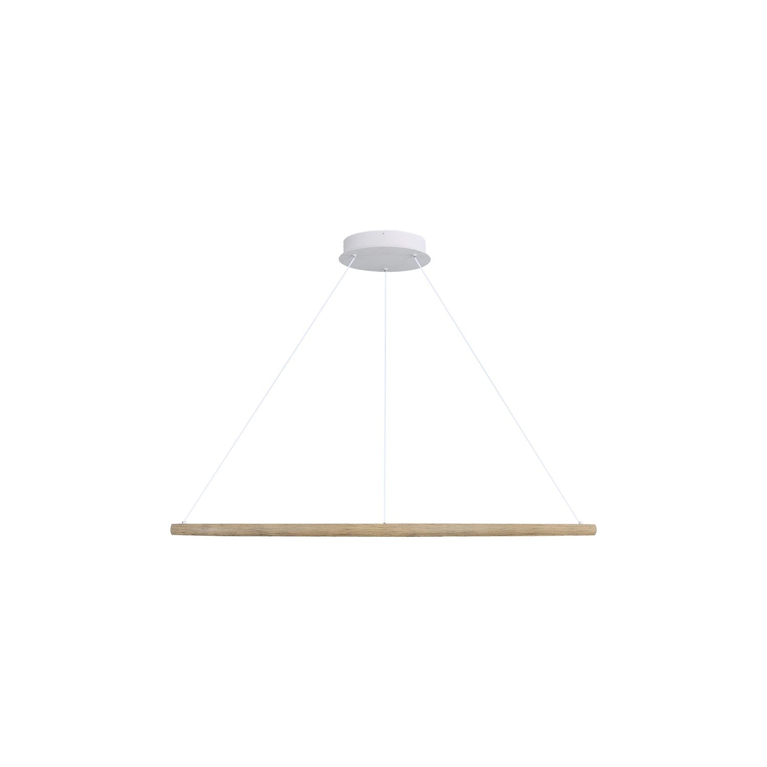 35" Led Ring Chandelier In Walnut by Golden