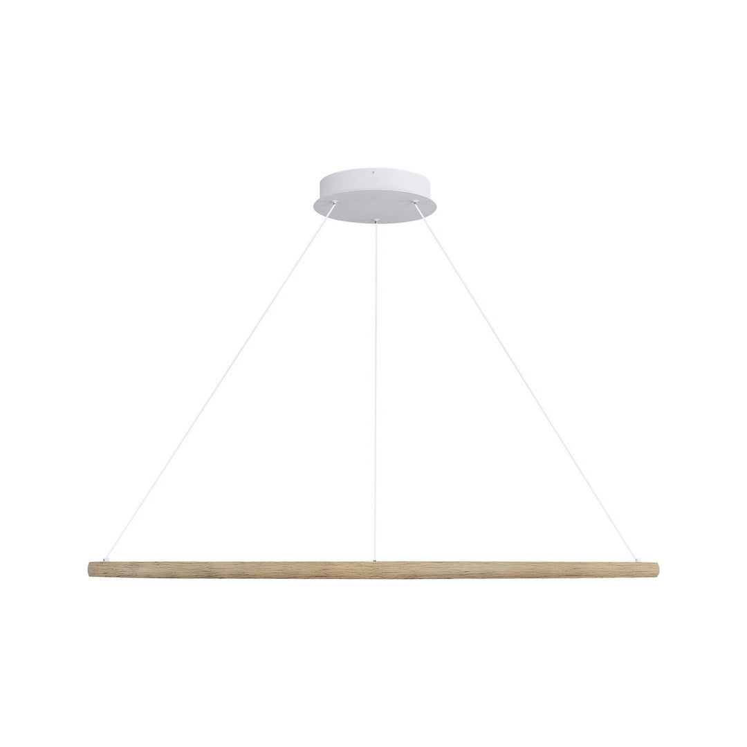 71" Led Ring Chandelier In Walnut by Golden