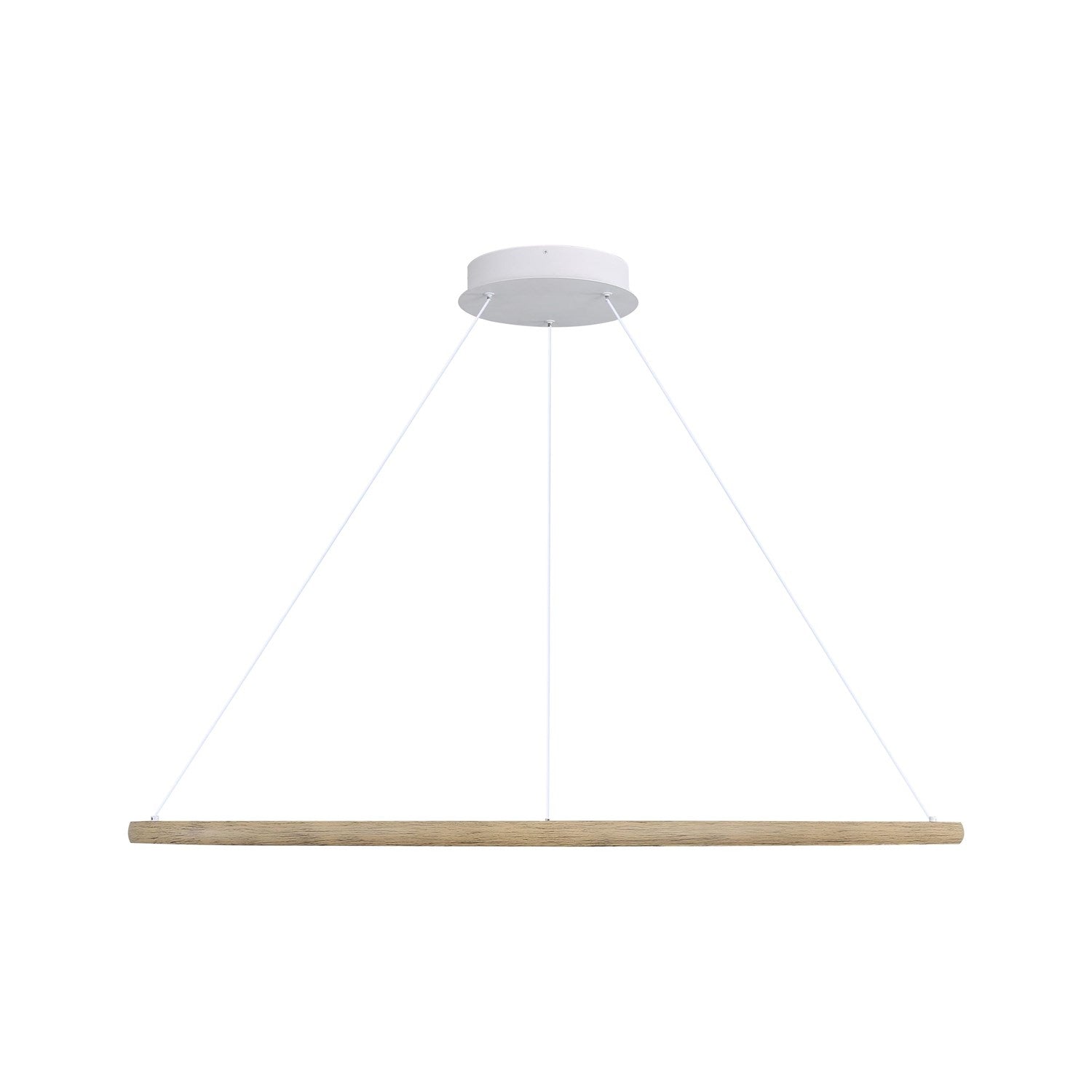 71" Led Ring Chandelier In Walnut by Golden
