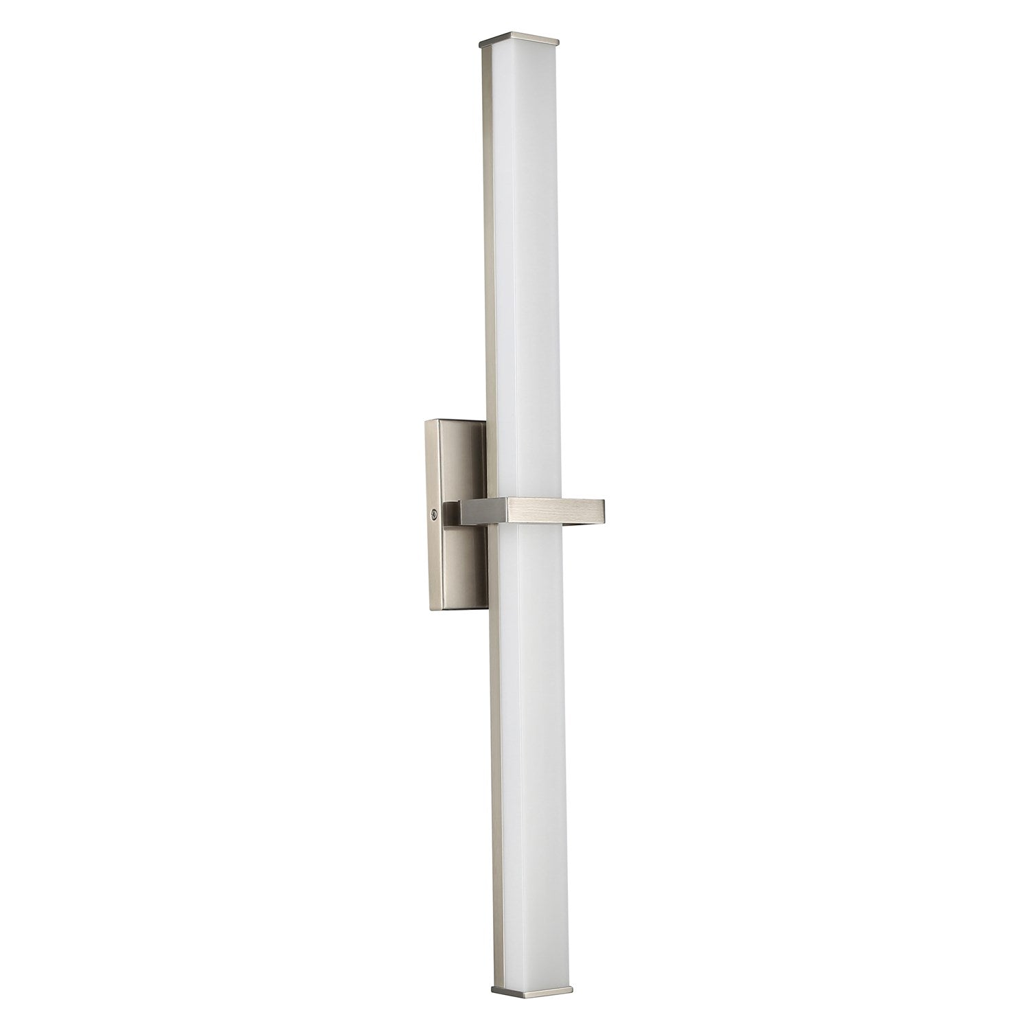 30" Led Bath Bar In Pewter With Opal Glass by Golden