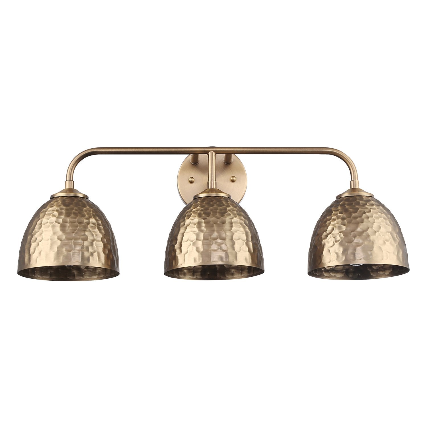 3-Light Bath Vanity In Modern Brass With Modern Brass by Golden