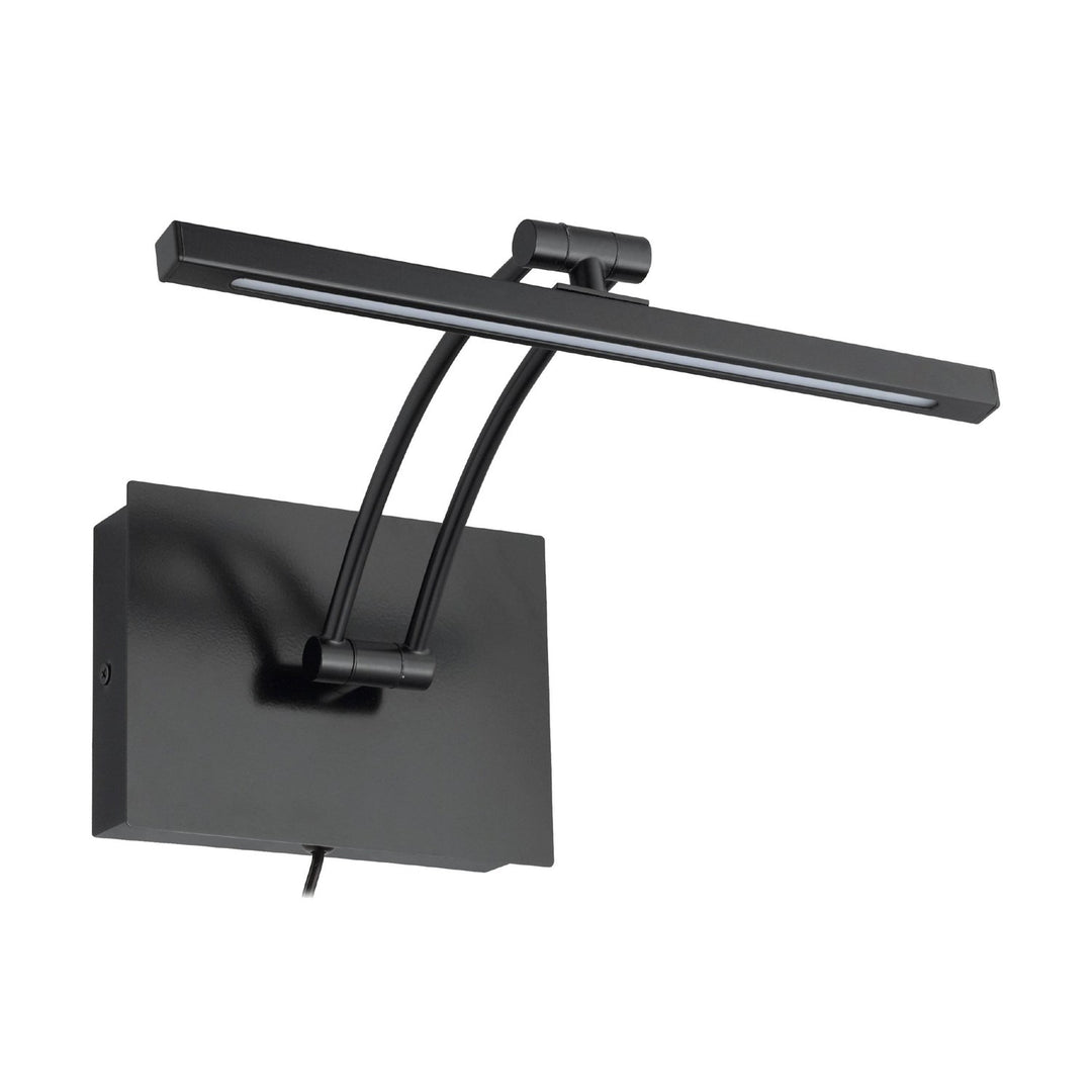 Integrated Led Wall Light W/ Matte Nickel Finish by Eglo