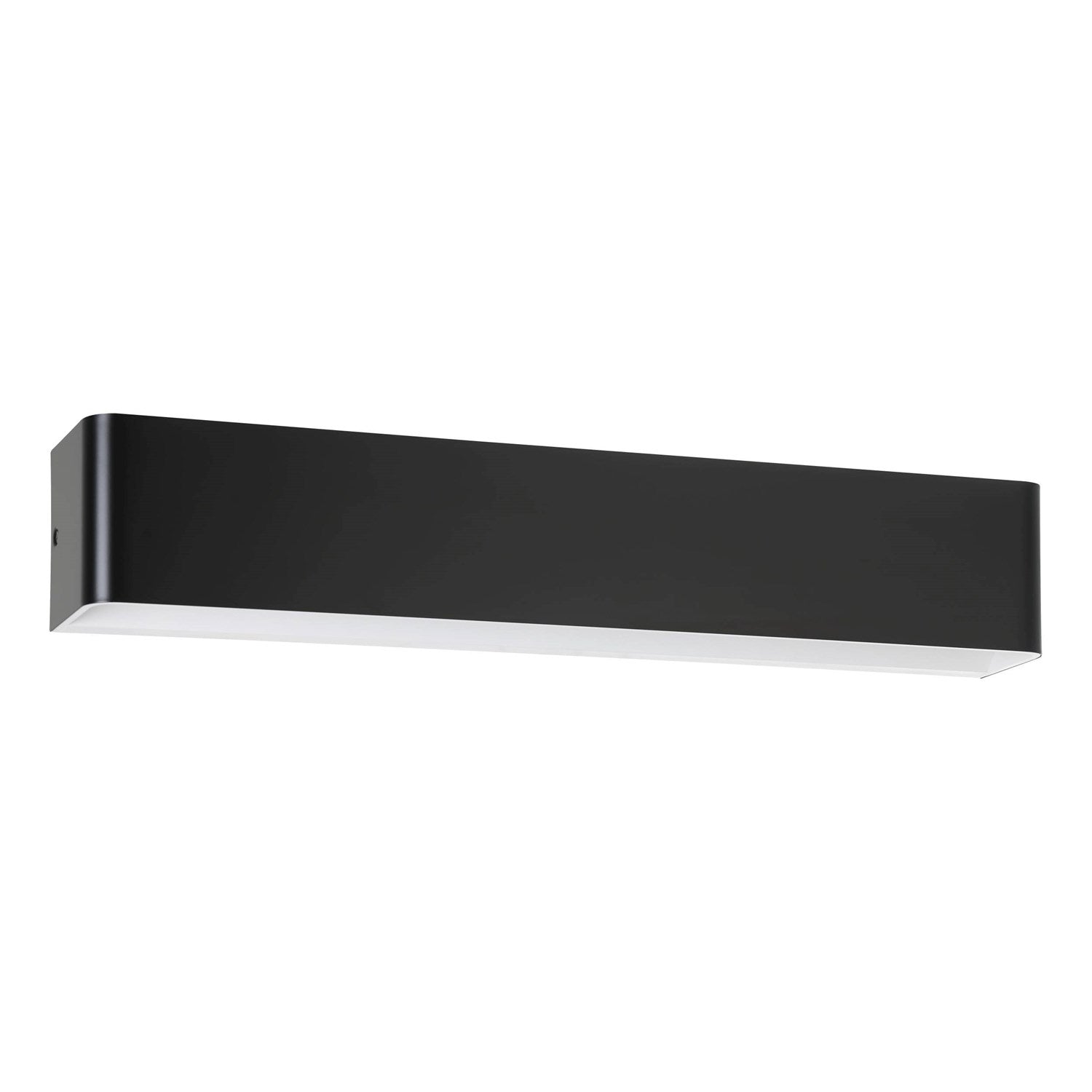 1 Light Led Bath/Vanity Light W/ Black Finish & White Diffuser by Eglo
