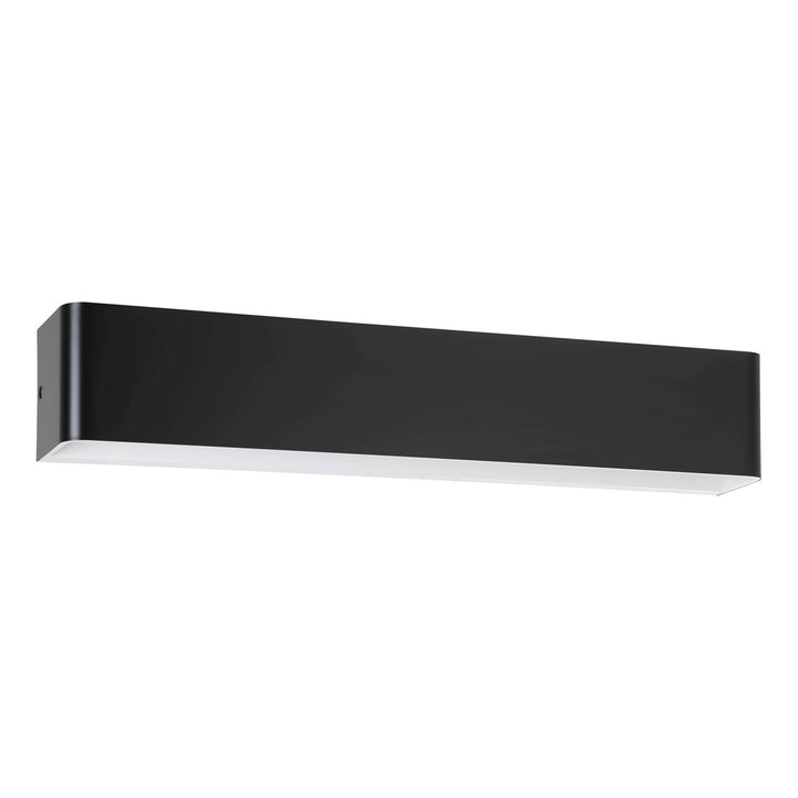 1 Light Led Bath/Vanity Light W/ Black Finish & White Diffuser by Eglo