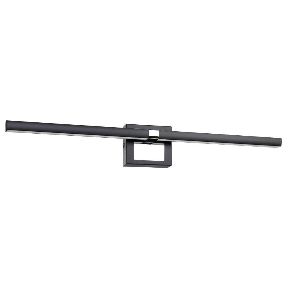 1 Light Integrated Led Bath/Vanity Light W/ Black & Chrome Finish by Eglo
