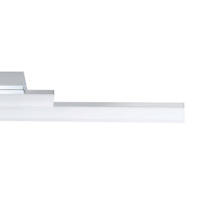 Integrated Led Ceiling Light With Chrome Finish & Satin Shade