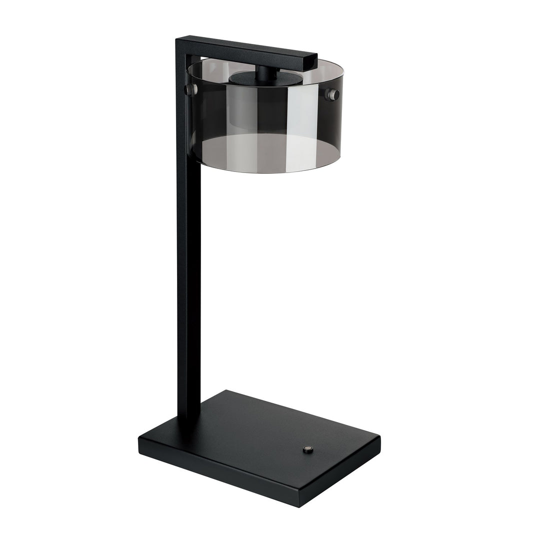 1 Light Integrated Led Table Lamp W/ Black Finish by Eglo
