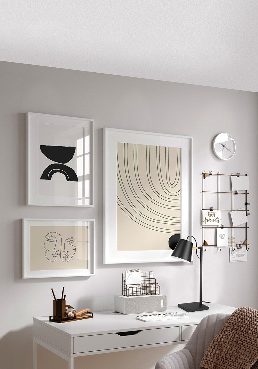 1 Light Table Lamp W/ Structured Black Finish & Black