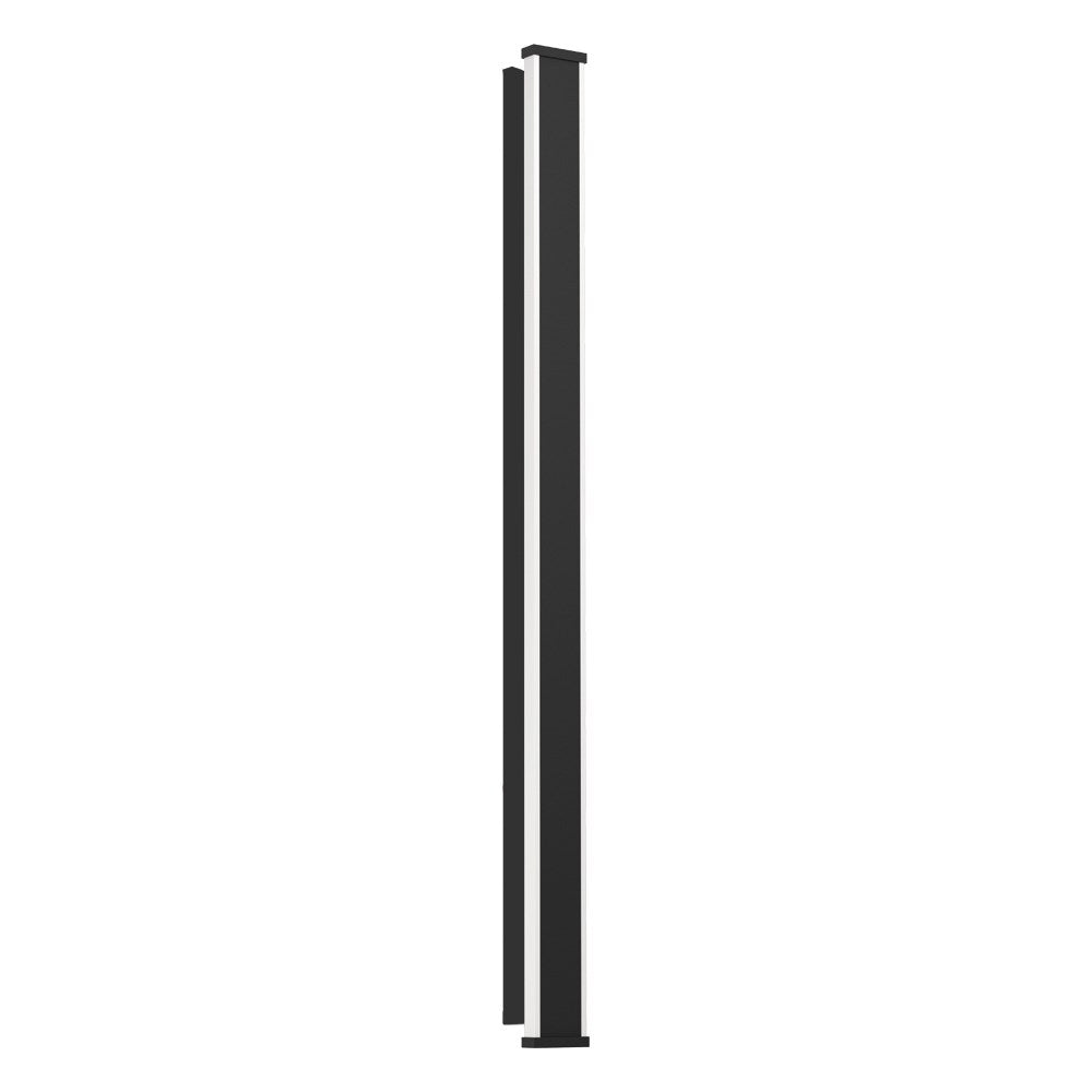 1 Light Led Outdoor Wall Light W/ Black Finish & White Diffuser by Eglo