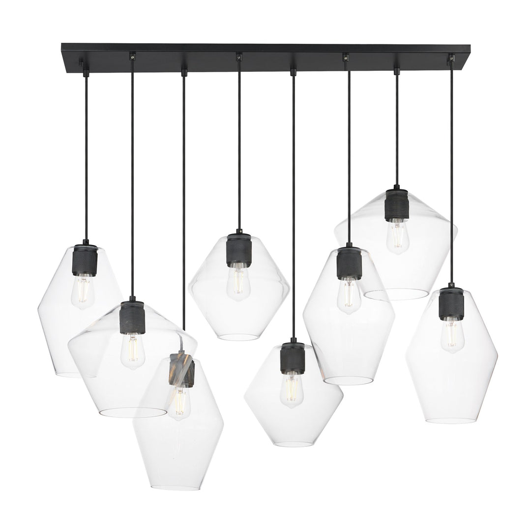 Geode-Multi-Light Pendant by Maxim