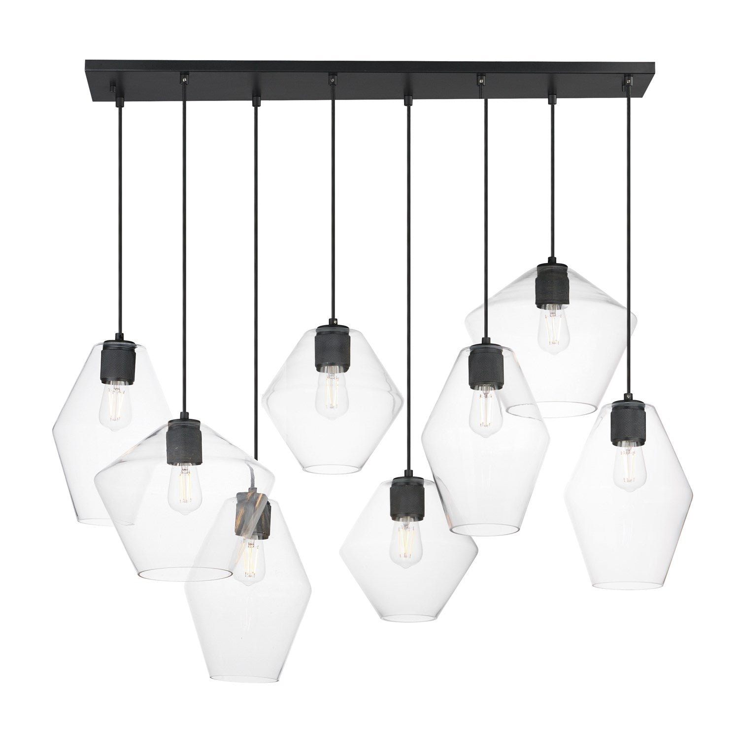 Geode-Multi-Light Pendant by Maxim