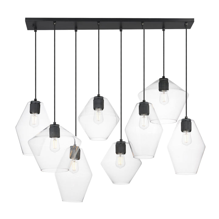 Geode-Multi-Light Pendant by Maxim