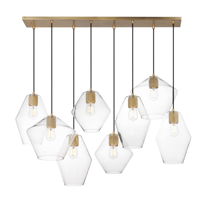 Geode-Multi-Light Pendant by Maxim