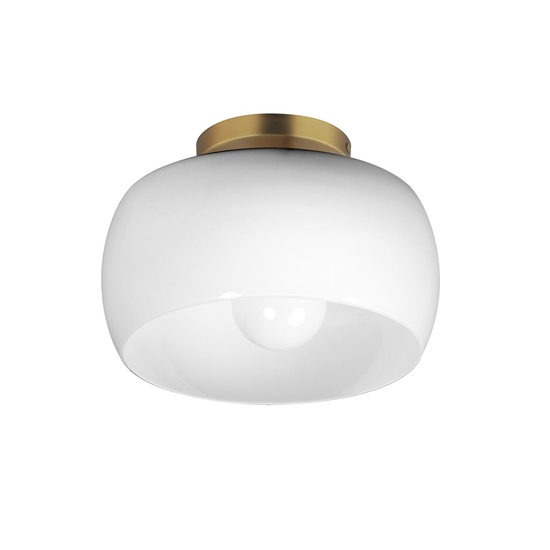 Glazed-Flush Mount by Maxim