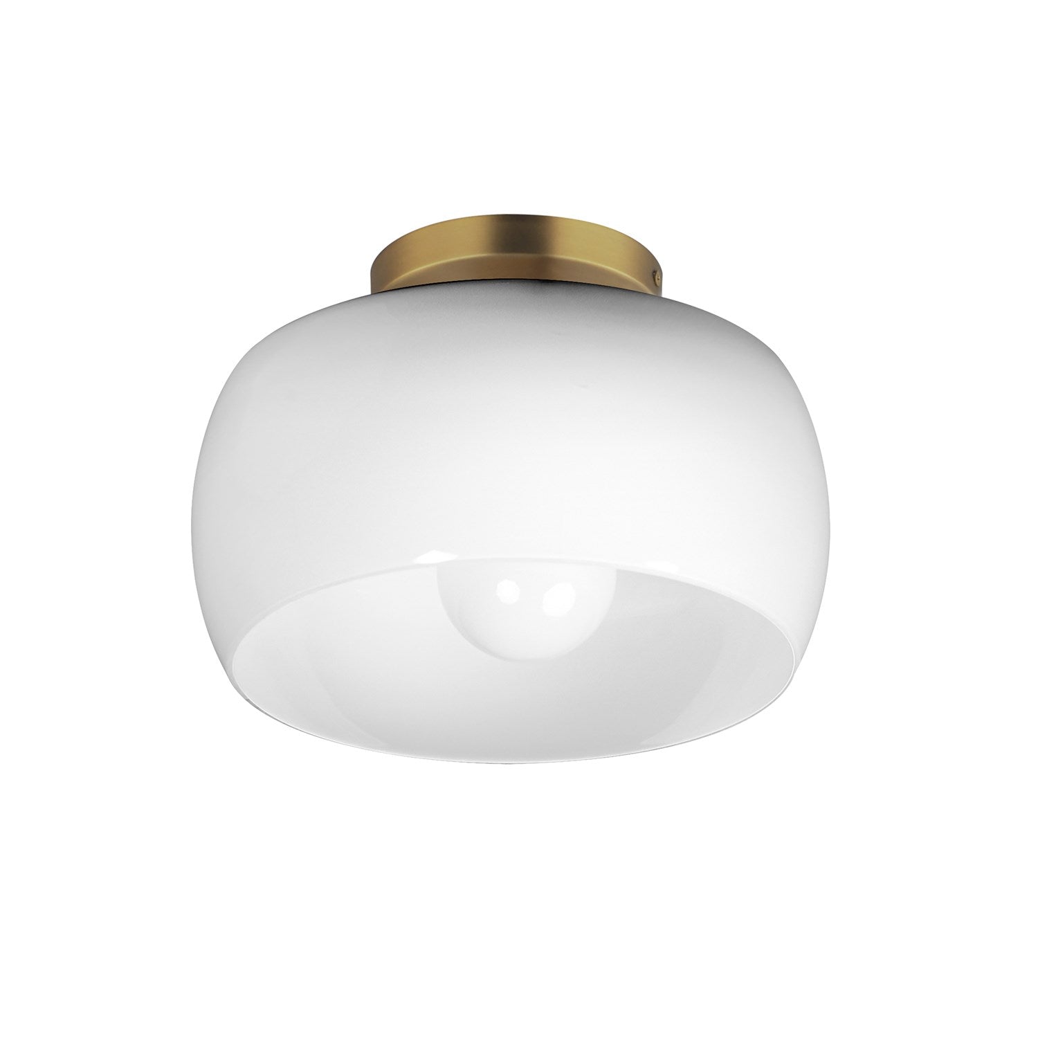 Glazed-Flush Mount by Maxim