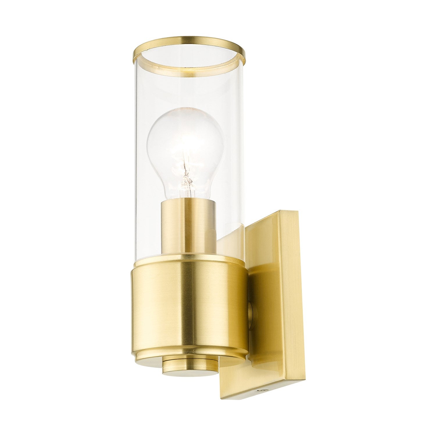 1 Light Satin Brass Ada Sconce
