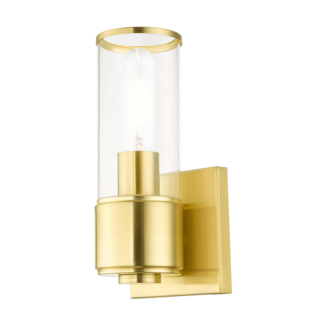 1 Light Satin Brass Ada Sconce