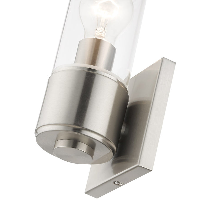1 Light Brushed Nickel Ada Sconce