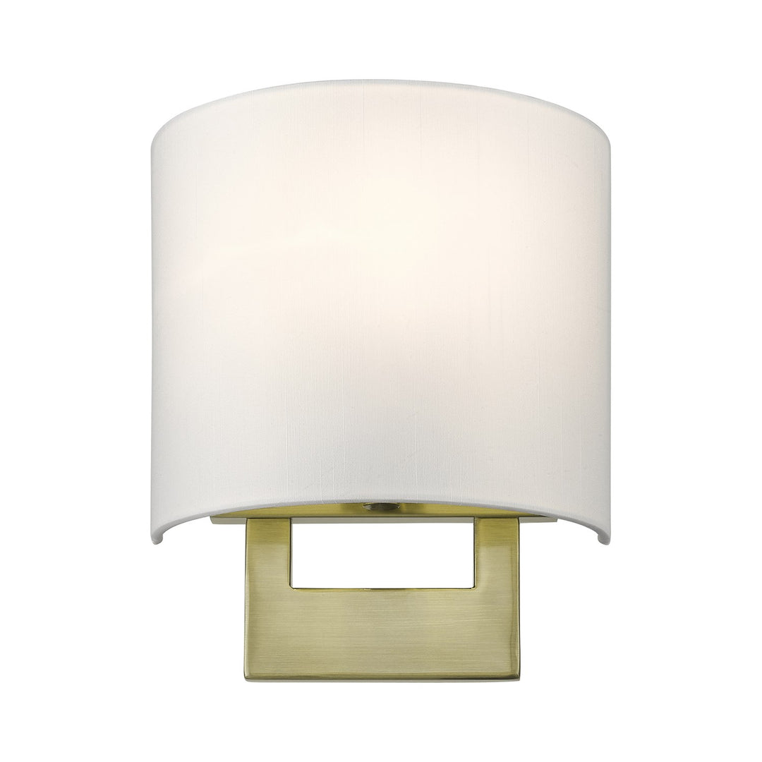 1 Light Antique Brass Petite Ada Sconce