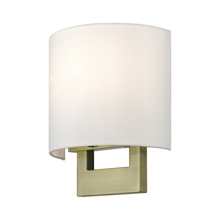 1 Light Antique Brass Petite Ada Sconce