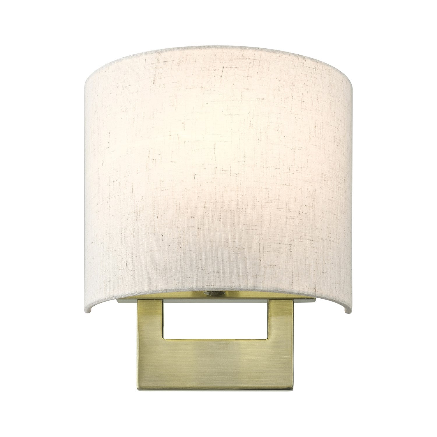 1 Light Antique Brass Petite Ada Sconce